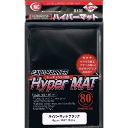 Protèges cartes KMC Hyper Mat - Black