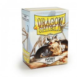 Protèges cartes Dragon Shield - Matte Ivory