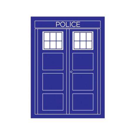 50 Protèges Cartes Legion - Police - Tardis - Dr Who