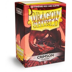 Protèges cartes Dragon Shield - Crimson