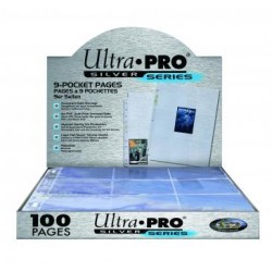 10 Feuilles / pages Silver Series Ultra Pro pour classeur