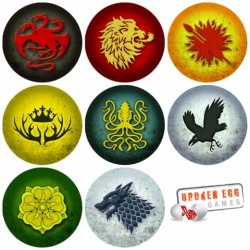 A GAME OF THRONES LCG HOUSE POWER TOKENS