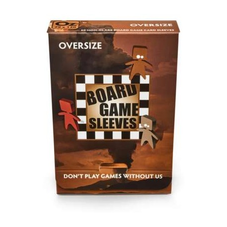 Board Game Sleeves - Oversize (fits cards of 82x124mm)