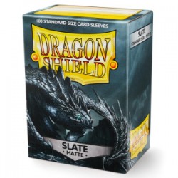 Protèges cartes Dragon Shield - MATTE Slate