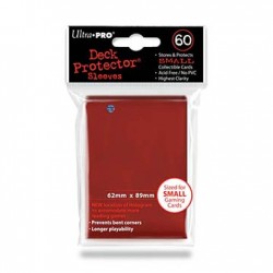 Deck Protector Sleeves SMALL - Rouge