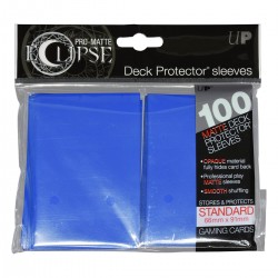100 Protèges Cartes Matte Eclipse Pacific Blue Standard Deck - Ultra Pro