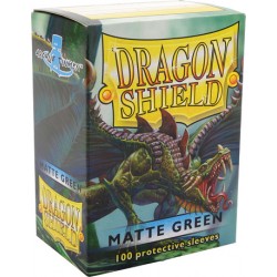 Protèges cartes Dragon Shield - Matte Green