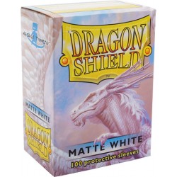 Protèges cartes Dragon Shield - Matte White