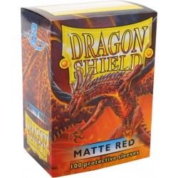Protèges cartes Dragon Shield - Matte Red