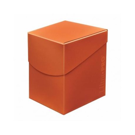 Deck Box Eclipse Pro 100 Ultra Pro - Pumpkin Orange