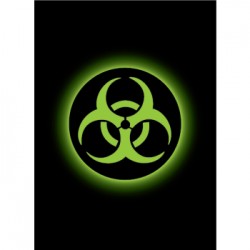 50 Protèges Cartes Legion - Matte Sleeves - Absolute Iconic - Biohazard