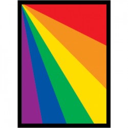 50 Protèges Cartes Legion - Matte Sleeves - Rainbow
