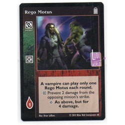 Rego Motus Carte Vampire The Eternal Struggle