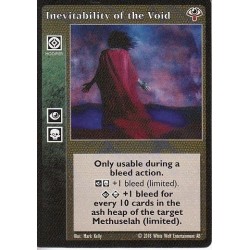 VO Inevitability of the Void Cartes Vampire The Eternal Struggle - VTES