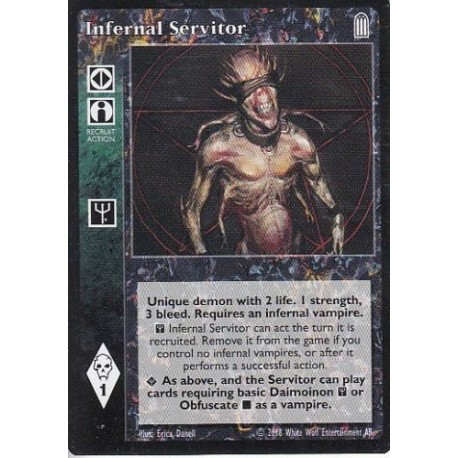 Infernal Servitor - Heirs to The Blood - Vampire The Eternal Struggle - VTES