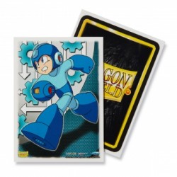 100 Protèges cartes Dragon Shield Illustrés Mega Man Standard