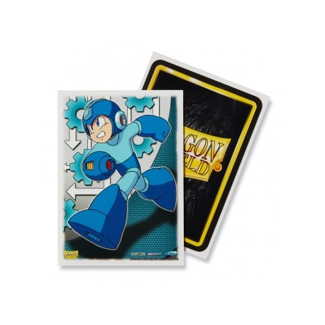 100 Protèges cartes Dragon Shield Illustrés Mega Man Standard