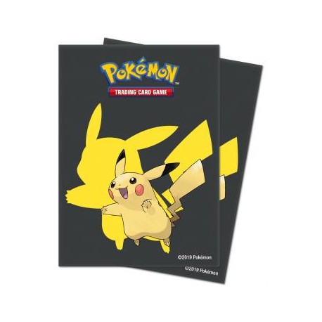 65 Protèges Cartes Pokemon - Pikachu 2019
