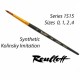 Roubloff Fine-Art Brush - 1S15-0 Detail (Synthetic)