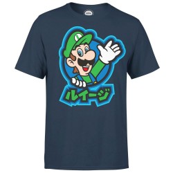 Nintendo T-Shirt Luigi Kanji