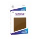 80 Protèges Cartes Supreme UX Sleeves taille standard Marron - Ultimate Guard