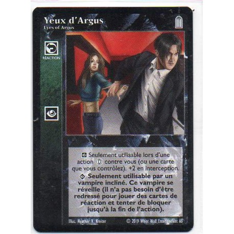 VF - Yeux d'Argus / Eyes of Argus - VTES - Sabbat VF