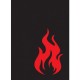 50 Protèges Cartes Legion - Gloss Sleeves - Iconic - Fire