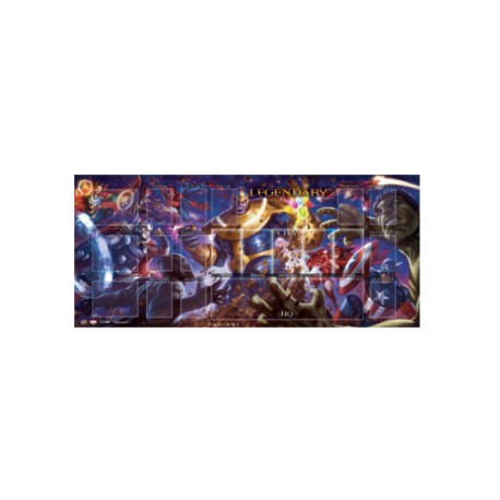 Legendary Playmat - Thanos vs The Avengers