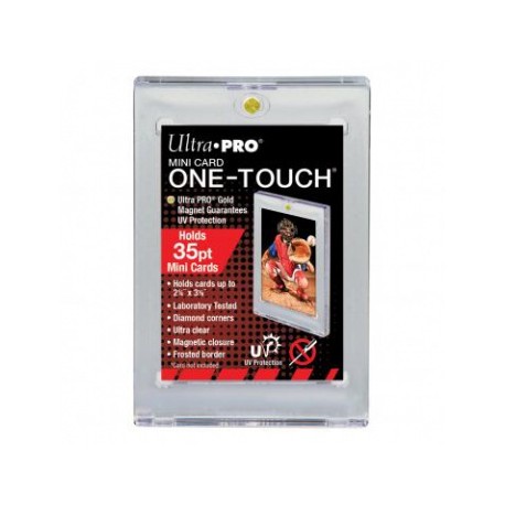 Présentoir - Protège Carte de collection 35PT pour mini carte - Fermeture magnétique One Touch