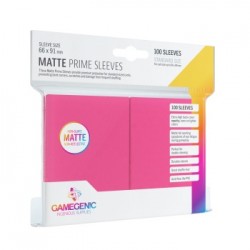 Sachet de 100 protèges cartes 66 x 91 mm - Rose Matte Prime - Gamegenic