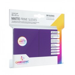 Sachet de 100 protèges cartes 66 x 91 mm - Violet Matte Prime - Gamegenic
