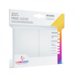 Sachet de 100 protèges cartes 66 x 91 mm - Blanc Prime - Gamegenic