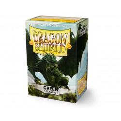 100 Protèges cartes Dragon Shield - Green