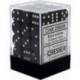 Chessex Set de 36 dés 6 Opaque (12mm) Noir /Blanc