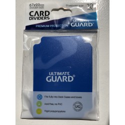 Séparateurs de Cartes Ultimate Guard Bleu