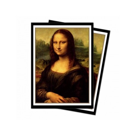 65 Protèges cartes Ultra Pro Standard Fine Art - Mona Lisa