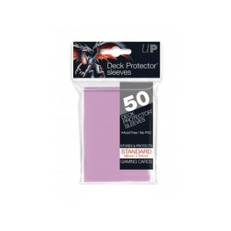 50 Protèges cartes Standard Ultra Pro - Bright Pink