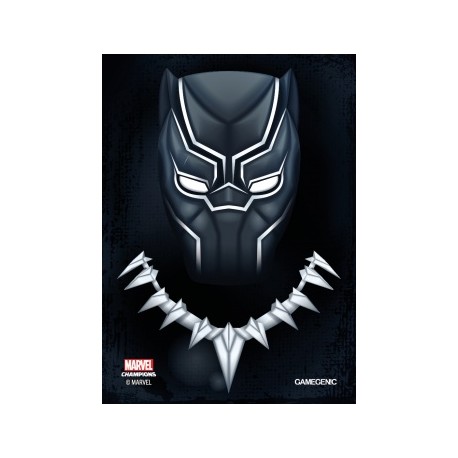 Sacher de 50 protèges carte taile standard Marvel Champions Art Sleeves - Black Panther - Gamegenic