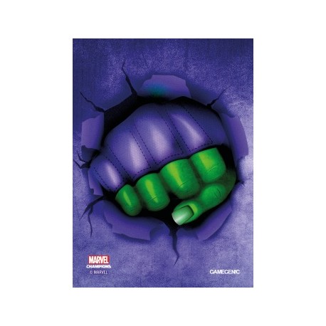 Sacher de 50 protèges carte taille standard Marvel Champions Art Sleeves - Miss Hulk - Gamegenic