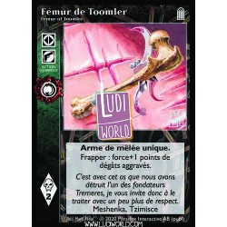 VF - Fémur de Toomler / Femur of Toomler - VTES - V25