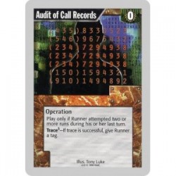 Audit of Call Records