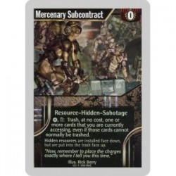 Mercenary Subcontract