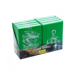 Mini deck box 20 cartes Cube Shell - Dragon Shield - Vert