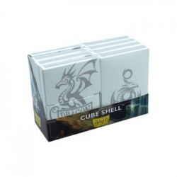 Mini deck box 20 cartes Cube Shell - Dragon Shield - Blanc