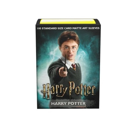 100 Protèges cartes WizardingWorld - Harry Potter - Matte Art Sleeves Dragon Shield