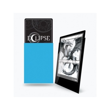 100 Protèges Cartes Gloss Eclipse Bleu Ciel Standard Deck - Ultra Pro
