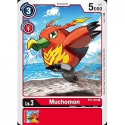 BT1-013 Muchomon Digimon Card Game