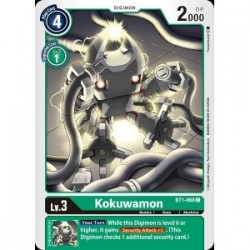 BT1-068 Kokuwamon Digimon Card Game