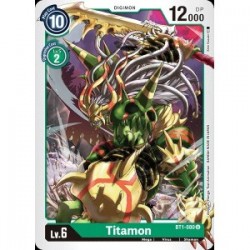 BT1-080 Titamon Digimon Card Game