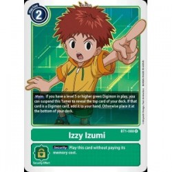 BT1-088 Izzy Izumi Digimon Card Game